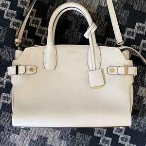 Ivory Henri Bendel leather purse